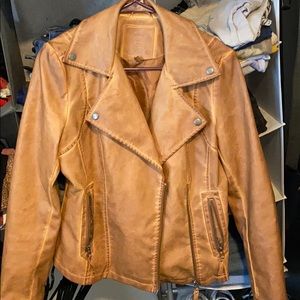 Max Studio Leather Jacket!